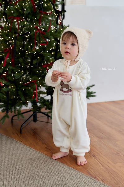 bebe nine16 (55cm-75cm) 3色小驢印花連身衣7