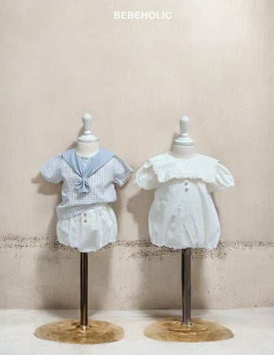 Bebe holic35｜(3m-18m) 水手海洋上衣9