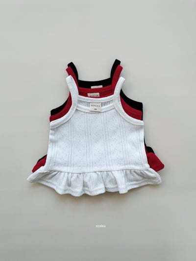 Azalea17｜(70-125cm) 吊帶公主袖上衣4