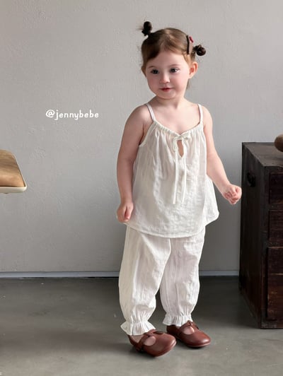 JE733｜(80-110cm) 細肩抽繩壓紋套裝12