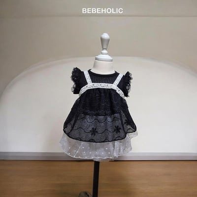 Bebe holic51｜(Free) 蝴蝶結蕾絲背心6