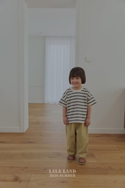 lala land65｜(75-120cm) 4色素面棉質長褲12