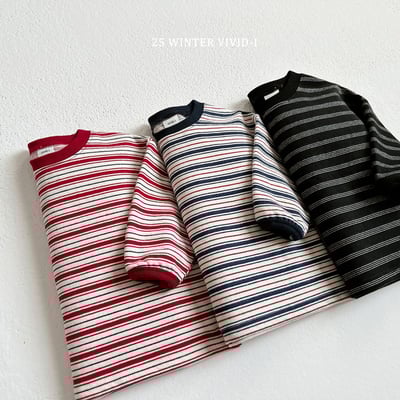 vivid51｜(78cm-125cm) 條紋休閒上衣3
