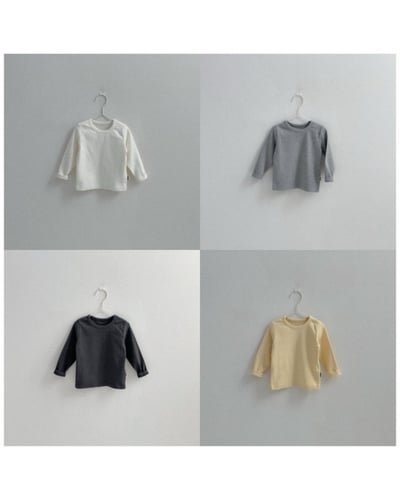 MiniRobe54｜(70-110) 素面羅紋上衣6