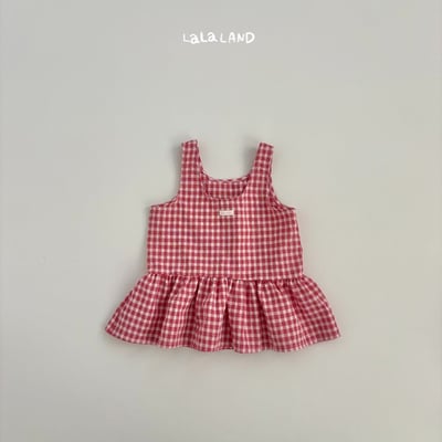 lala land47｜(75-120cm) 2色格紋/印花洋裝25