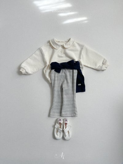 Atomeme08｜(70-110) 條紋小喇叭褲3