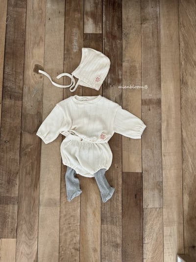 Bloom.b23｜(0m-18m) 針織包屁燈籠褲8