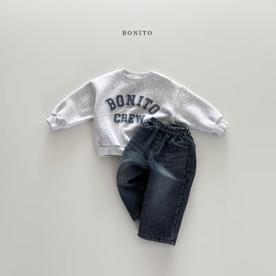 Bonito07｜(75cm-125cm) logo英字休閒上衣11