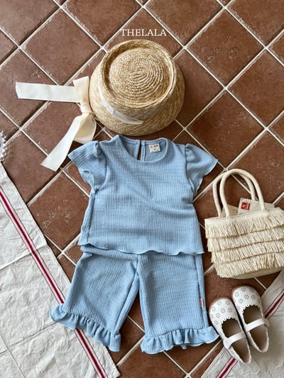 thelala32｜ (70-115) 抓皺荷葉套裝8