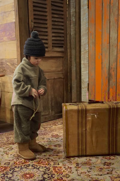 onu 34｜(70cm-115cm) 保暖毛絨縮口褲18