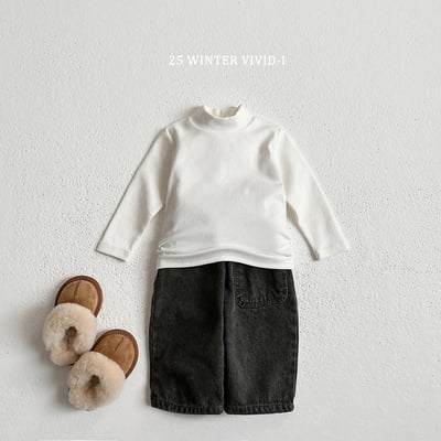 vivid78｜(78cm-125cm) 素面中領上衣4