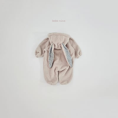 bebe nine07 (65cm-75cm) 2色碎花雪兔連身衣15