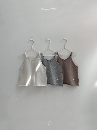 Atomeme17｜(70-110) 針織鐵標背心1