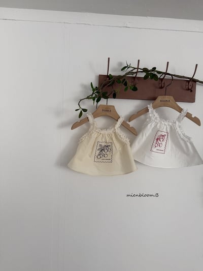 Bloom.b32｜(55cm-118cm) 蕾絲花邊櫻桃背心1