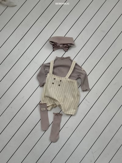 Bebe holic33｜(3m-18m) 木耳邊上衣7