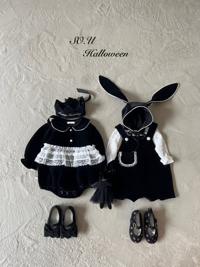 SO.U01｜(Free)  絨毛兔耳朵帽10