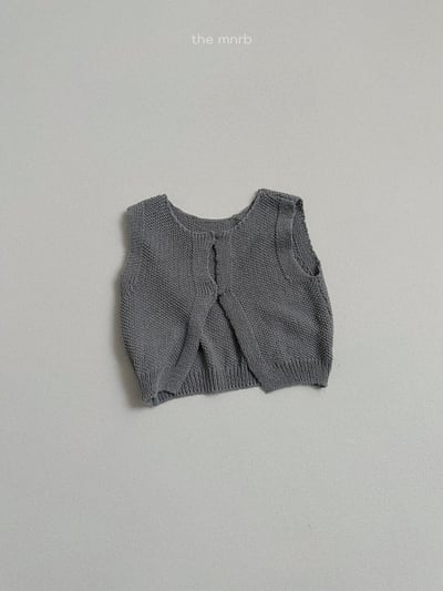 MiniRobe22｜(70-110) 針織排扣背心5