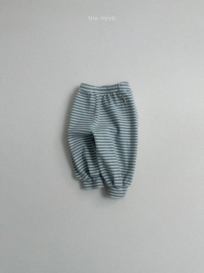 MiniRobe32｜(70-110) 條紋休閒束口褲15