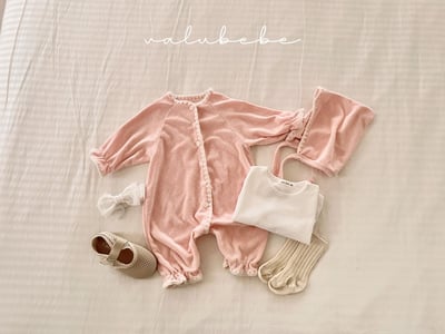 Valubebe04｜(65-90) 側開扣素面上衣13