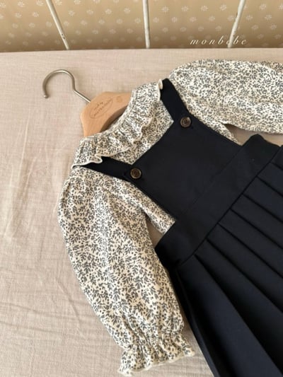 MONBEBE35｜(1y-8y) 荷葉領碎葉上衣7