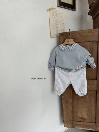 Bloom.b15｜(0m-18m) 棉質休閒縮口褲10