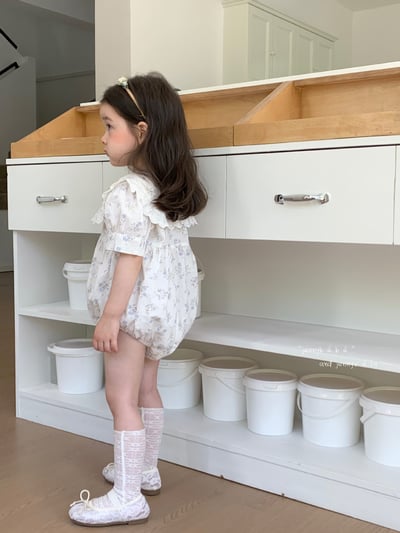 JE18｜(66-120cm) 碎花翻領包屁衣/洋裝10