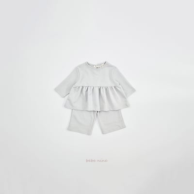 bebe nine14  (65-115) 2色經典蝴蝶結綁帶套裝16