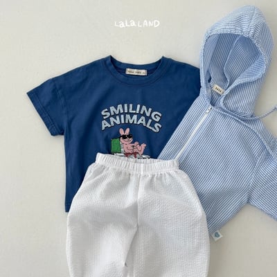 lala land79｜(75-120cm) 2色美式小兔印花上衣20