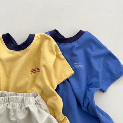 BEAN33｜(84-120cm)  玩樂字母上衣2