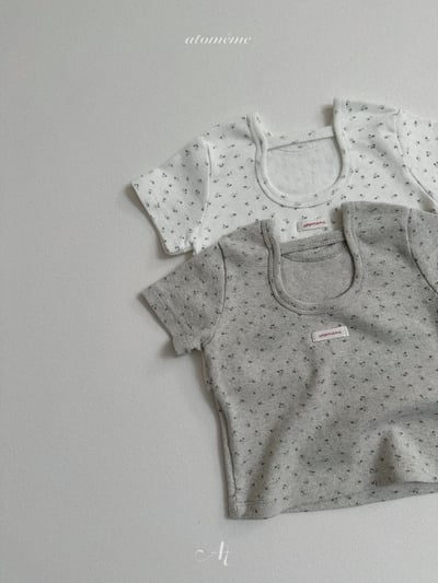 Atomeme33｜(70-110) 碎花設計上衣6
