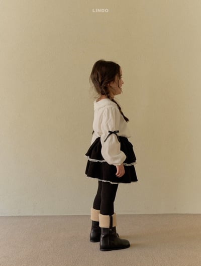 Lindo56｜(80cm-125cm) 層次蕾絲蛋糕裙10