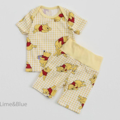 LIME&BLUE02｜(55-118cm MOM )  迪士尼親子居家服16