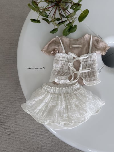 Bloom.b24｜(55cm-118cm) 蕾絲褲裙13