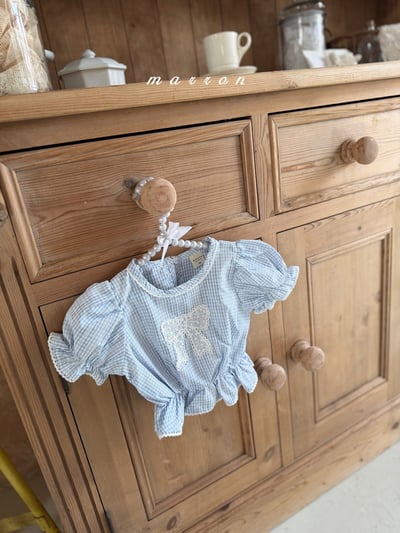 Marron21｜(1y-6y) 愛麗絲蝴蝶襯衫4