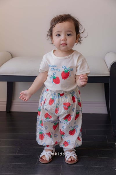 M-KIDS30｜(65-115cm) 水果印花上衣4