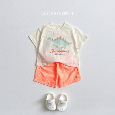 vivid107｜(78cm-125cm) 6款小愛心微笑褶皺短褲20