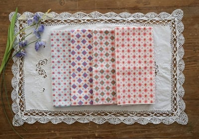 FLO01｜(free) 9色法式鄉村頭巾圍巾19