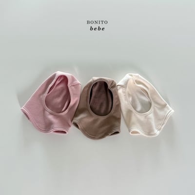 Bonito92｜(3m-18cm) 羅紋套頭帽2