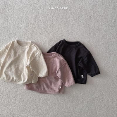 Lindo03｜(3m-18m) 圓領壓紋上衣4