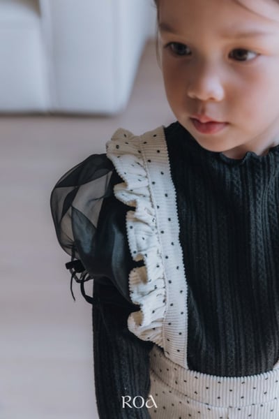 ROA18｜(80cm-120cm) 2色公主泡泡袖上衣17