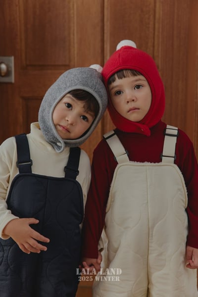 lala land73｜(75cm-120cm) 5色素面高領上衣3