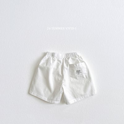 vivid104｜(78cm-125cm) 4款口袋小標亞麻棉短褲6
