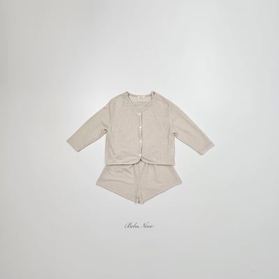 bebe nine47  (65cm-115cm) 3色素色簡約三件組3