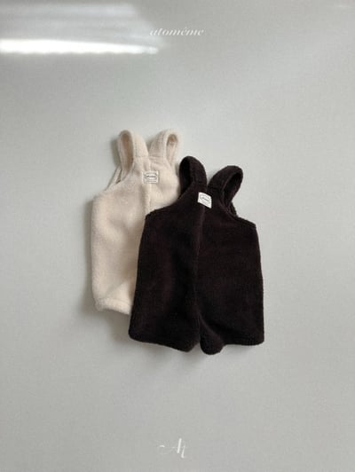 Atomeme23｜(70cm-110cm) 羊羔毛吊帶褲20