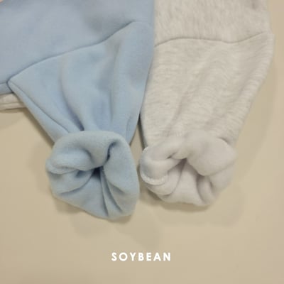 Soybean23｜(75cm-118cm) 英字印花連帽休閒上衣2