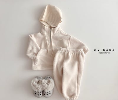 my_bebe13｜(-12m-7y) 保暖刷毛套裝5