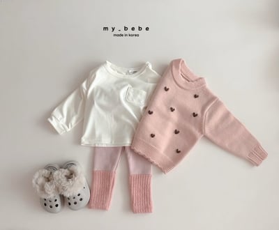 my_bebe18｜(-12m-7y) 刷毛撞色緊身褲17