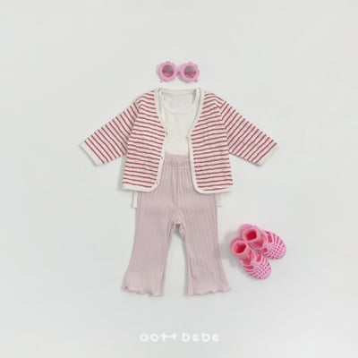 Oottbebe16｜(1y-7y )  春款彈力條紋褲6