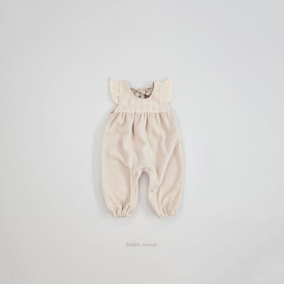 bebe nine09 (65cm-75cm) 3色飛袖緞帶連身衣14