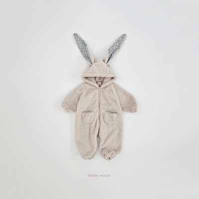 bebe nine07 (65cm-75cm) 2色碎花雪兔連身衣14